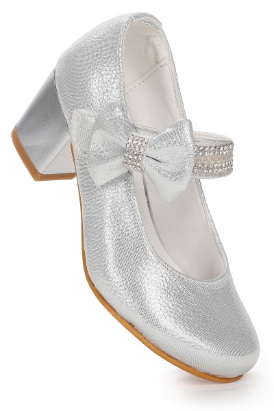 KİKO KİDS CAMELİ VAKKO GÜNLÜK KIZ ÇOCUK 4 CM TOPUKLU ABİYE AYAKKABI