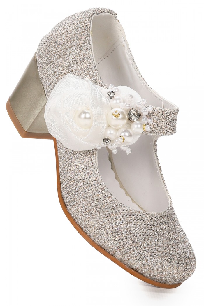 KİKO KİDS ANGELİNA ÇUPRA GÜNLÜK KIZ ÇOCUK 4 CM TOPUKLU ABİYE AYAKKABI