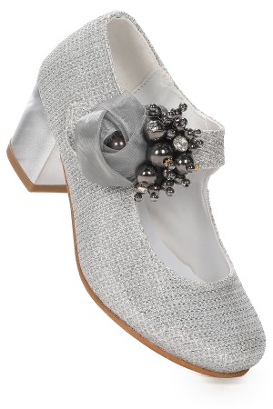 KİKO KİDS ANGELİNA ÇUPRA GÜNLÜK KIZ ÇOCUK 4 CM TOPUKLU ABİYE AYAKKABI