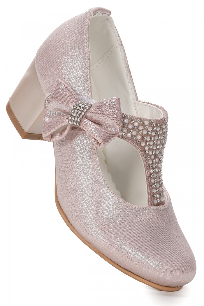 KİKO KİDS CHERİSH GÜNLÜK KIZ ÇOCUK 4 CM TOPUKLU ABİYE AYAKKABI