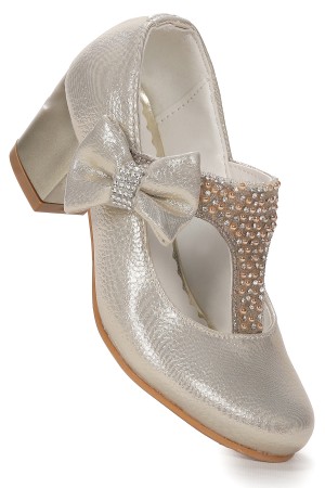 KİKO KİDS CHERİSH GÜNLÜK KIZ ÇOCUK 4 CM TOPUKLU ABİYE AYAKKABI