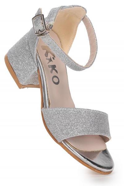 KİKO KİDS ALEXA GÜNLÜK KIZ ÇOCUK 4 CM TOPUKLU SANDALET ABİYE AYAKKABI