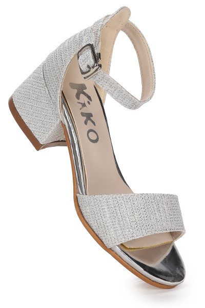 KİKO KİDS ALEXA GÜNLÜK KIZ ÇOCUK 3 CM TOPUKLU SANDALET ABİYE AYAKKABI