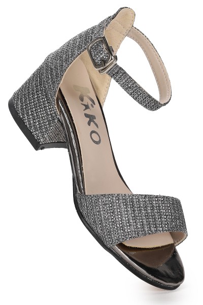 KİKO KİDS ALEXA GÜNLÜK KIZ ÇOCUK 3 CM TOPUKLU SANDALET ABİYE AYAKKABI