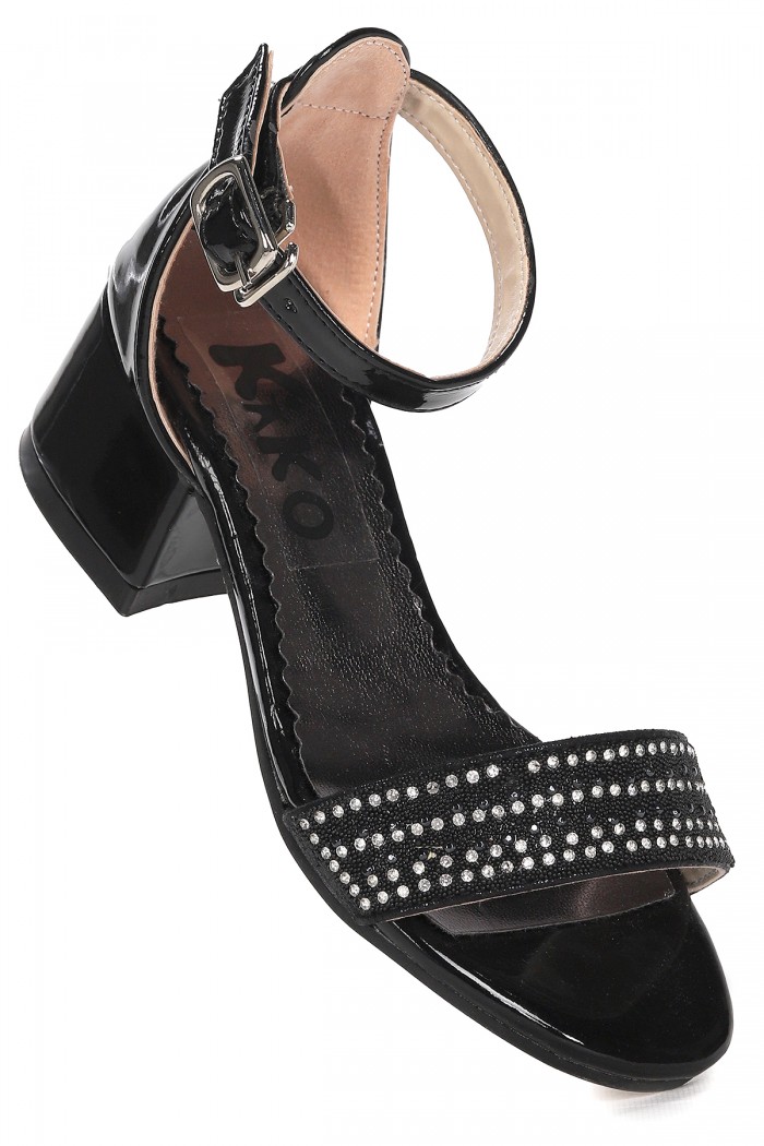 KİKO KİDS ELLİNOR GÜNLÜK KIZ ÇOCUK 4 CM TOPUKLU ABİYE AYAKKABI