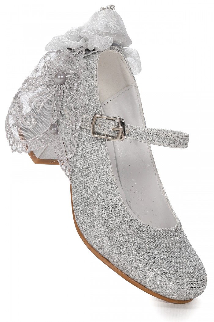 KİKO KİDS CARA ÇUPRA GÜNLÜK KIZ ÇOCUK 4 CM TOPUKLU ABİYE AYAKKABI