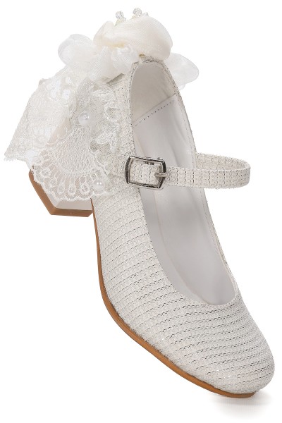 KİKO KİDS CARA ÇUPRA GÜNLÜK KIZ ÇOCUK 4 CM TOPUKLU ABİYE AYAKKABI