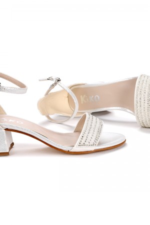 KİKO KİDS ELİNOR VAKKO GÜNLÜK KIZ ÇOCUK 3 CM TOPUKLU SANDALET ABİYE AYAKKABI