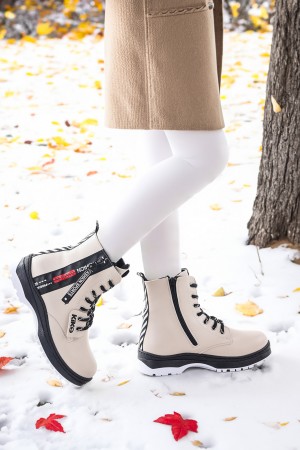 KİKO KİDS FERMUARLI TERMO TABAN KIZ ÇOCUK BOT 623 CİLT