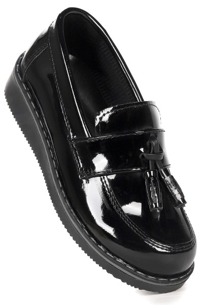 KİKO KİDS CİSİON RUGAN PAPYONLU ERKEK ÇOCUK OKUL SÜNNET AYAKKABISI