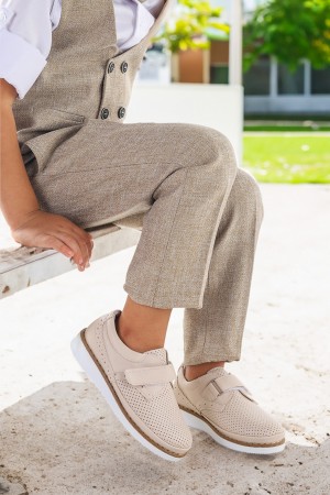 KİKO KİDS CİRCUM CİLT CIRTLI ERKEK ÇOCUK OKUL SÜNNET AYAKKABISI