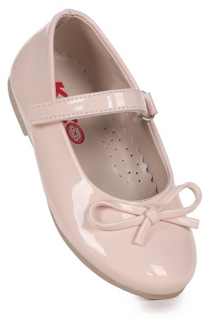 KİKO KİDS BARBE RUGAN FİYONKLU CIRTLI KIZ ÇOCUK BABET AYAKKABI