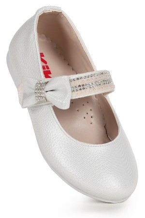 KİKO KİDS CERRY VAKKO CIRTLI KIZ ÇOCUK TAŞLI BABET AYAKKABI