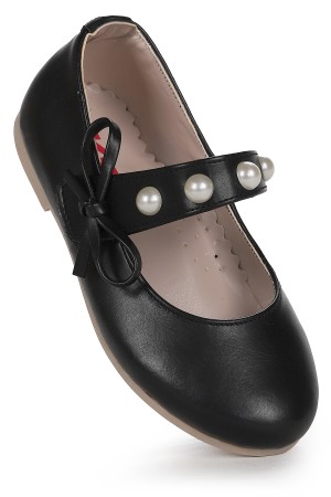 KİKO KİDS BARETİ CİLT İNCİLİ GÜNLÜK CIRTLI KIZ ÇOCUK BABET AYAKKABI