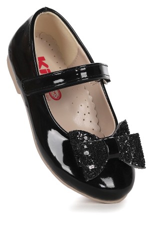 KİKO KİDS CIRTLI FİYONKLU KIZ ÇOCUK BABET AYAKKABI EGE 200 RUGAN