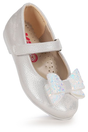 KİKO KİDS CIRTLI FİYONKLU KIZ ÇOCUK BABET AYAKKABI EGE 200 VAKKO