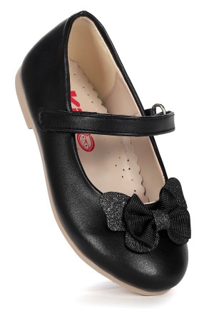 KİKO KİDS TAŞLI CIRTLI KIZ ÇOCUK FİYONKLU BABET AYAKKABI EGE 204 CİLT