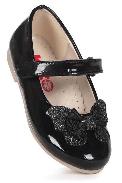 KİKO KİDS TAŞLI CIRTLI KIZ ÇOCUK FİYONKLU BABET AYAKKABI EGE 204 RUGAN