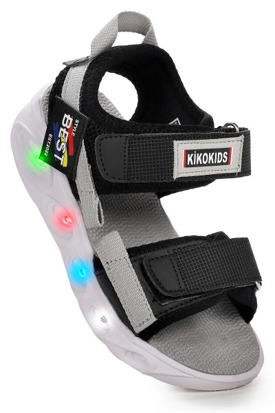 KİKO KİDS 100 IŞIKLI KIZ/ERKEK ÇOCUK CIRTLI SANDALET AYAKKABI 100