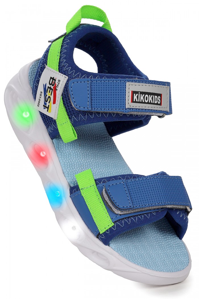 KİKO KİDS 100 IŞIKLI KIZ/ERKEK ÇOCUK CIRTLI SANDALET AYAKKABI 100