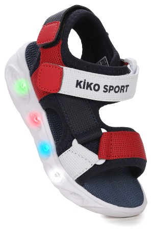 KİKO KİDS 103 IŞIKLI ERKEK ÇOCUK CIRTLI SANDALET AYAKKABI