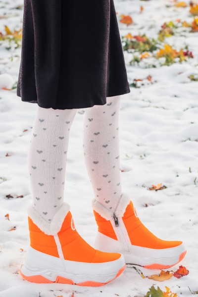 KİKO KİDS PAMELA FERMUARLI KIZ ÇOCUK KAR BOTU