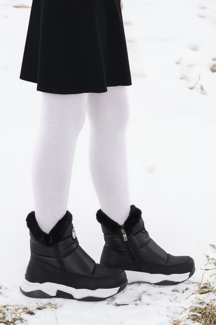 KİKO KİDS PAMELA FERMUARLI KIZ ÇOCUK KAR BOTU