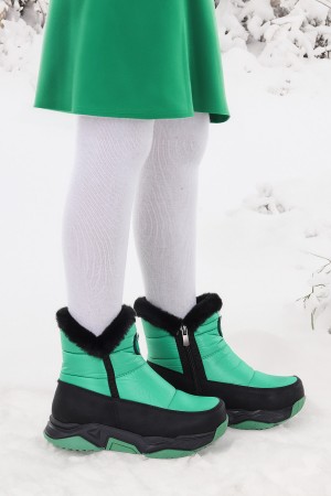 KİKO KİDS PAMELA FERMUARLI KIZ ÇOCUK KAR BOTU