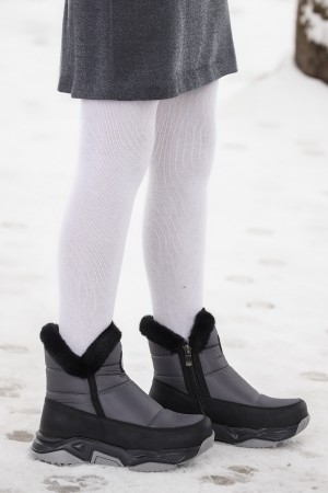 KİKO KİDS PAMELA FERMUARLI KIZ ÇOCUK KAR BOTU