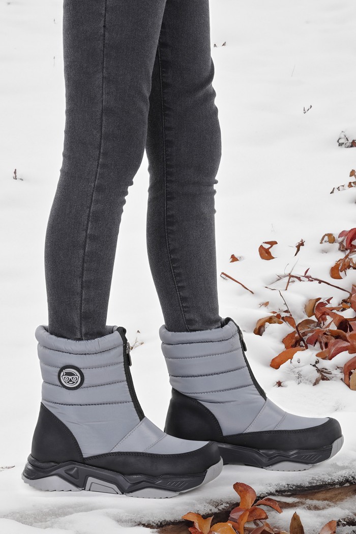 KİKO KİDS SUMO FERMUARLI ERKEK ÇOCUK KAR BOTU