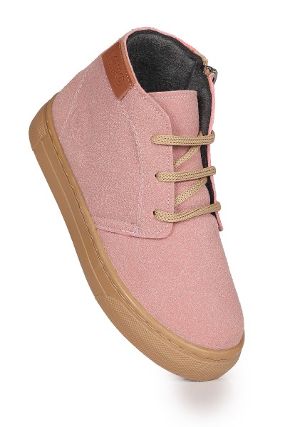 KİKO KİDS HOMER FERMUARLI KIZ ÇOCUK GÜNLÜK BOT AYAKKABI