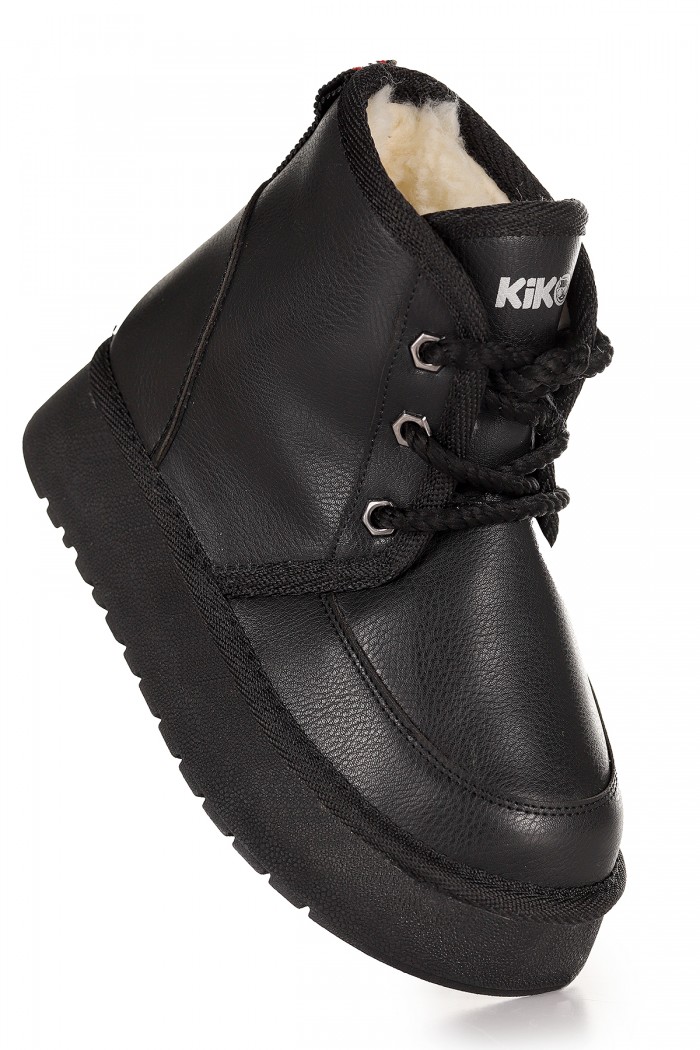 KİKO KİDS BUCK CİLT BAĞCIKLI KIZ ÇOCUK BOT AYAKKABI