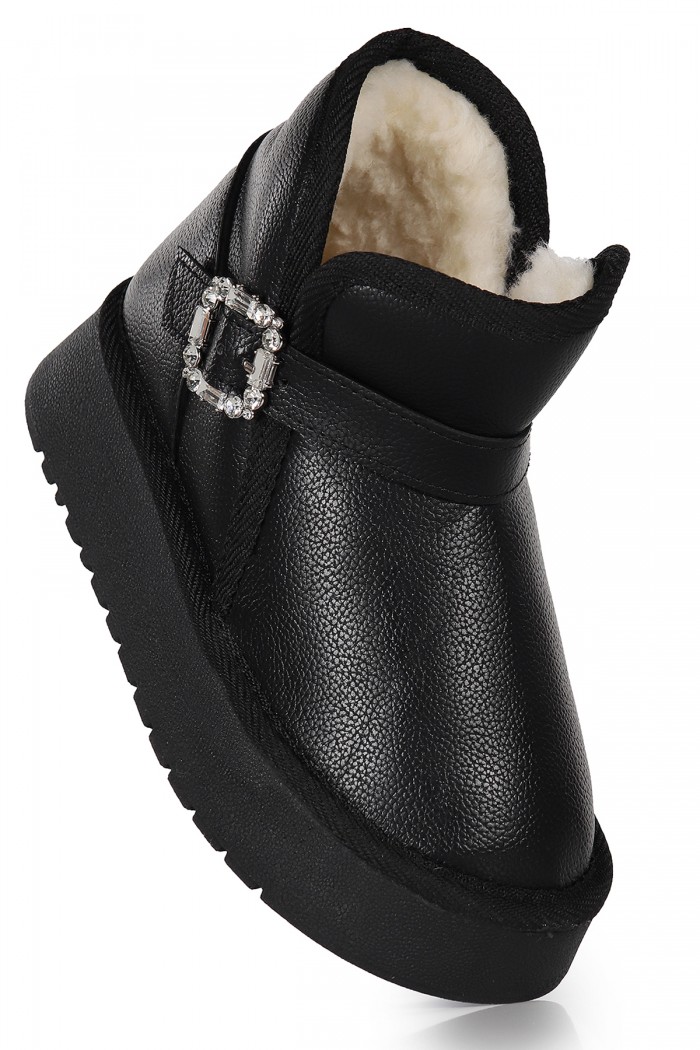 KİKO KİDS ROKCA CİLT KEMERLİ KIZ ÇOCUK BOT AYAKKABI