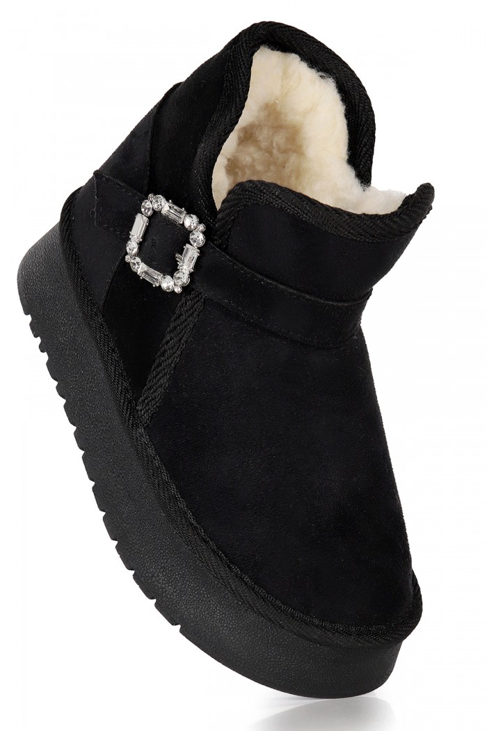 KİKO KİDS ROKCA NUBUK KEMERLİ KIZ ÇOCUK BOT AYAKKABI