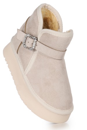 KİKO KİDS ROKCA NUBUK KEMERLİ KIZ ÇOCUK BOT AYAKKABI