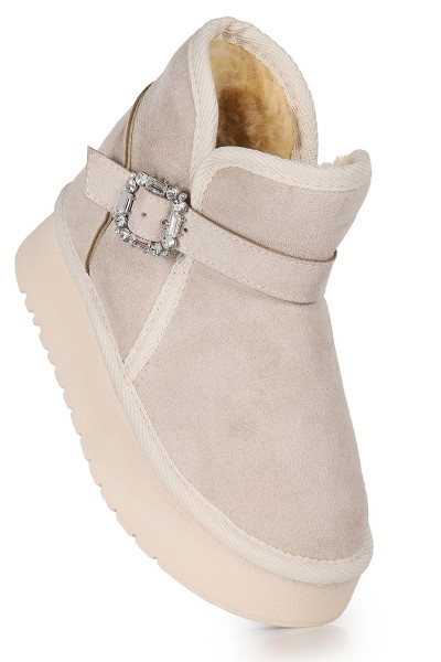 KİKO KİDS ROKCA NUBUK KEMERLİ KIZ ÇOCUK BOT AYAKKABI