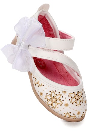 KİKO KİDS CİLT LAZERLİ KIZ BEBEK BABET AYAKKABI ARÇ 09