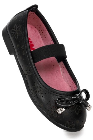 KİKO KİDS CİLT LASTİKLİ KIZ ÇOCUK BABET AYAKKABI ARÇ 07