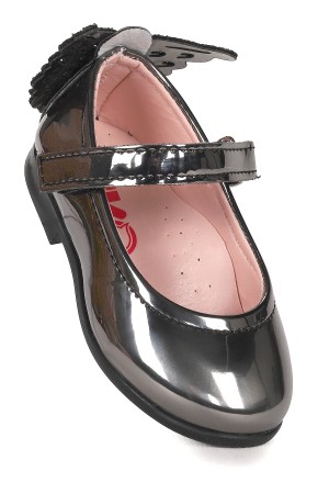 KİKO KİDS FRİGA AYNA KELEBEK CIRTLI KIZ BEBEK BABET AYAKKABI