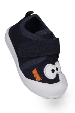 KİKO KİDS COOKİE CIRTLI ERKEK BEBEK İLK ADIM PANDUF AYAKKABI