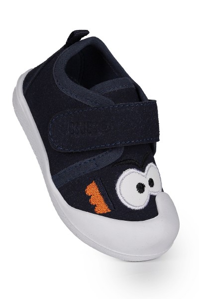 KİKO KİDS COOKİE CIRTLI ERKEK BEBEK İLK ADIM PANDUF AYAKKABI