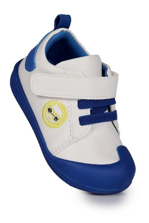 KİKO KİDS SMİLE CIRTLI ERKEK BEBEK İLK ADIM PANDUF AYAKKABI