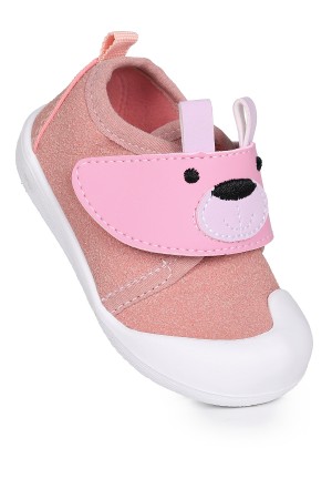 KİKO KİDS WİNNİ CIRTLI KIZ BEBEK İLK ADIM PANDUF AYAKKABI