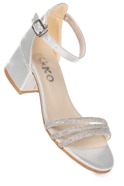 KİKO KİDS NOBE GÜNLÜK KIZ ÇOCUK 4 CM TOPUKLU SANDALET AYAKKABI