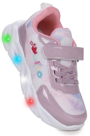 KİKO KİDS TENO CIRTLI IŞIKLI KIZ ÇOCUK SPOR AYAKKABI